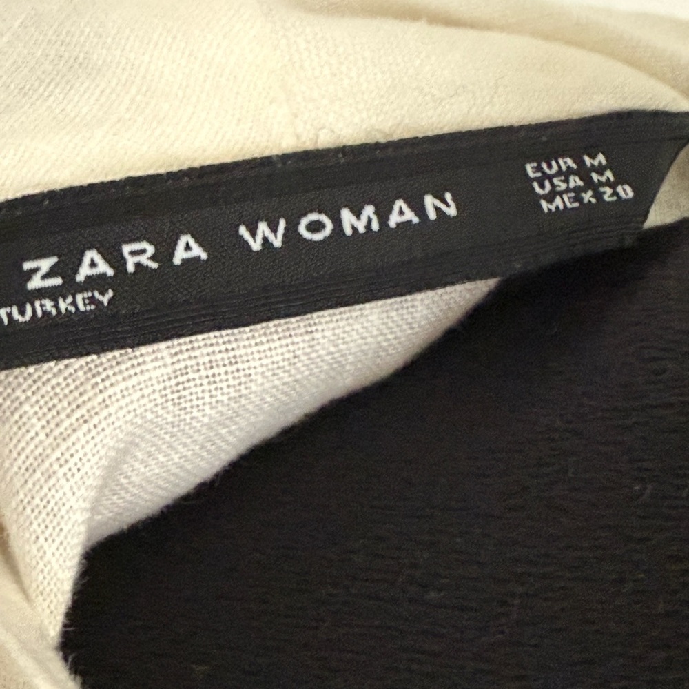 Zara Cream Midi Dress